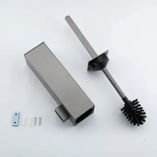 Настенный ёршик для унитаза Gappo G904-9 сатин